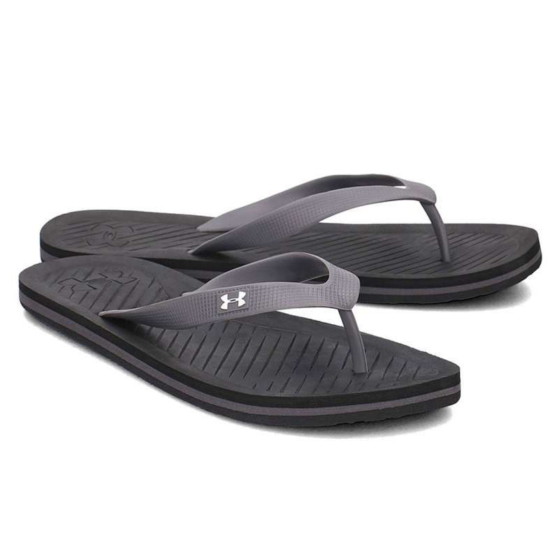 Under Armour AtlanticDune M 1252506-004 tofflor svart grå