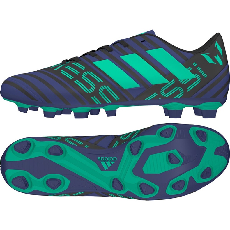 Adidas Nemeziz Messi Tango 17.4 Fg M CP9048 fotbollsskor mångfärgad mångfärgad