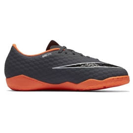 Nike Hypervenom PhantomX 3 Academy IC JR AH7295-081-S fotbollsskor grå