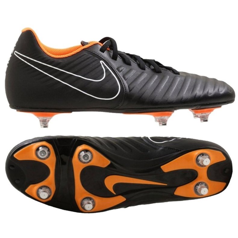 Nike Legend 7 Club Sg M AH8800-080-S fotbollsskor svart svart
