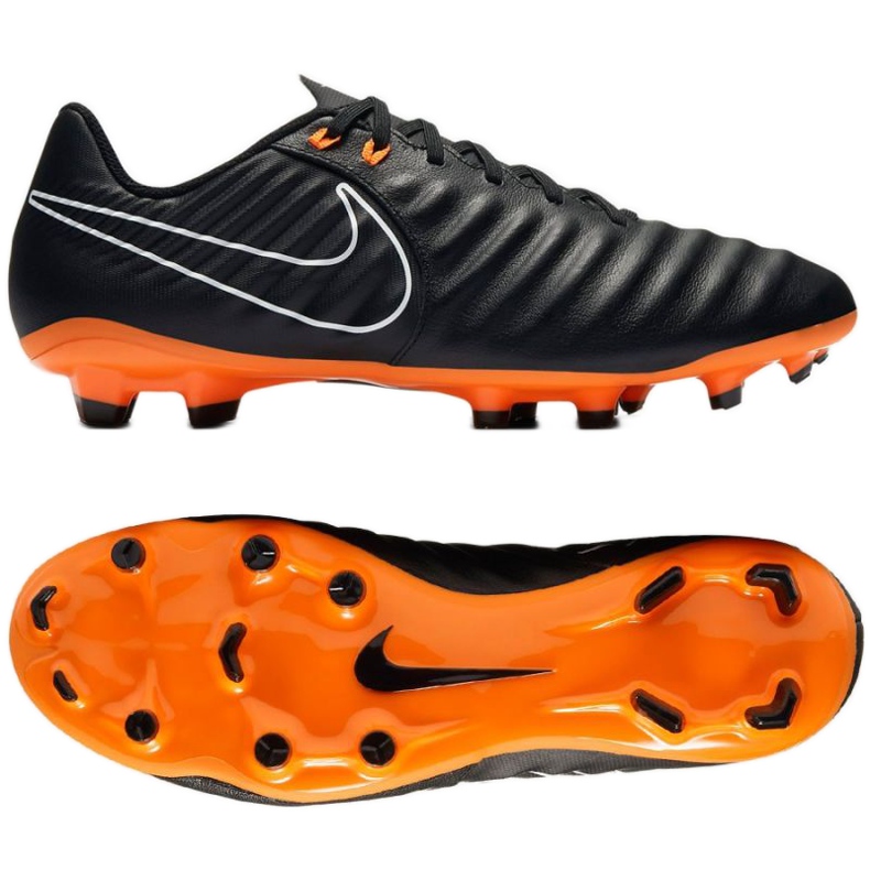 Nike Tiempo Legend 7 Academy FG M AH7242-080-S fotbollsskor svart