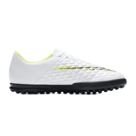 Nike Hypervenom Phantomx 3 Club Tf Jr AJ3790-107 fotbollsskor mångfärgad vit