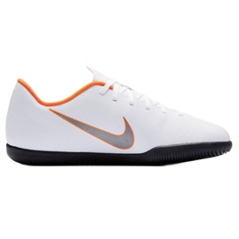 Inomhusskor Nike Mercurial Vapor 12 Club Gs Ic Jr AH7354-107 vit vit