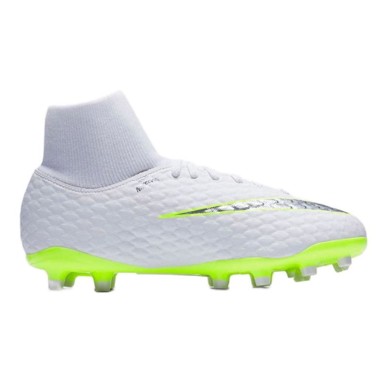 Nike hypervenom Phantom 3 Academy Df Fg Jr AH7287-107 fotbollsskor vit vit