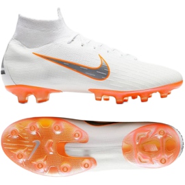 Nike Mercurial Superfly 6 Elite Ag Pro M AH7377-107 fotbollsskor vit vit