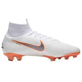 Nike Mercurial Superfly 6 Elite Fg M AH7365-107 fotbollsskor vit vit