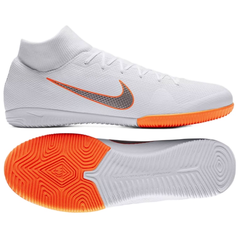 Inomhusskor Nike Merurial Superflyx 6 Academy Ic M AH7369-107 vit vit