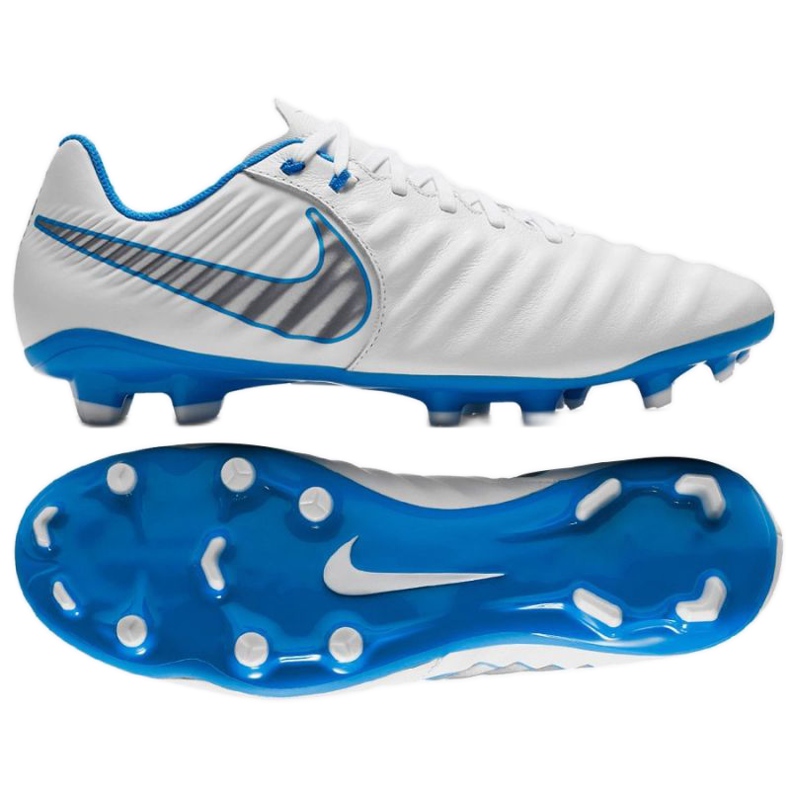 Nike Tiempo Legend 7 Academy Fg M AH7242-107 fotbollsskor vit vit