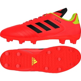 Adidas Copa 18.3 Fg M DB2461 fotbollsskor röd röd