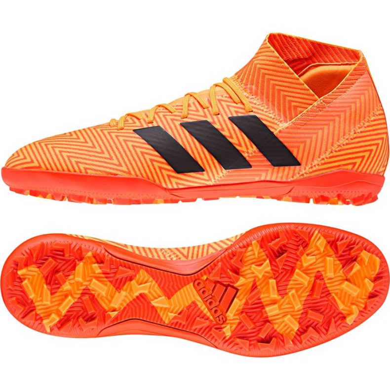 Adidas Nemeziz Tango 18 fotbollsskor orange
