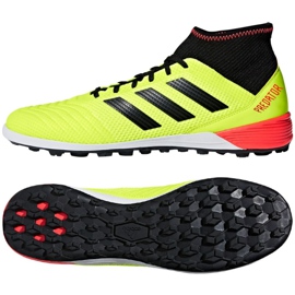 Adidas Predator Tango 18.3 Tf M DB2134 fotbollsskor gul gul