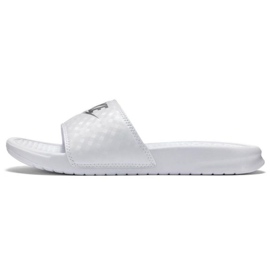 Tofflor Nike Benassi Just Do It 343881 102 vit