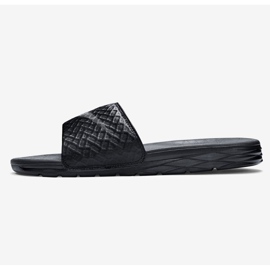 Tofflor Nike Benassi Solarsoft Slide 705474-091 svart