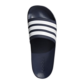 Adidas Adilette Dusch AQ1703 tofflor vit marinblå