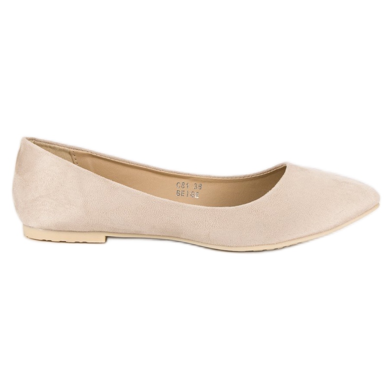 Seastar Mocka ballerinor beige