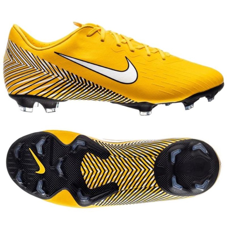 Nike Mercurial Vapor 12 Elite Neymar Fg Jr AR4091-710 fotbollsskor gul ns handla om ns vol