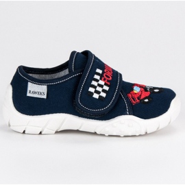 Raweks Pojkar med kardborrband blå