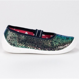 Raweks Blanka tofflor med ett elastiskt band grön