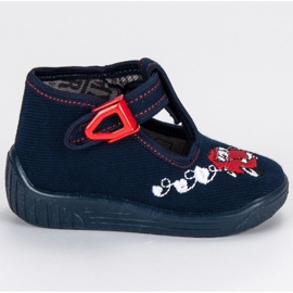 Raweks marinblå tofflor