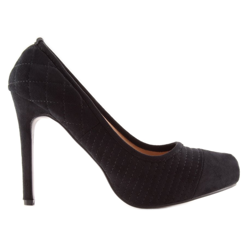 Svarta mockapumpar A325 Svart