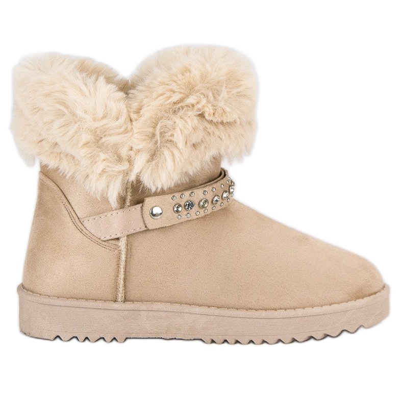 Seastar Mukluki med päls brun