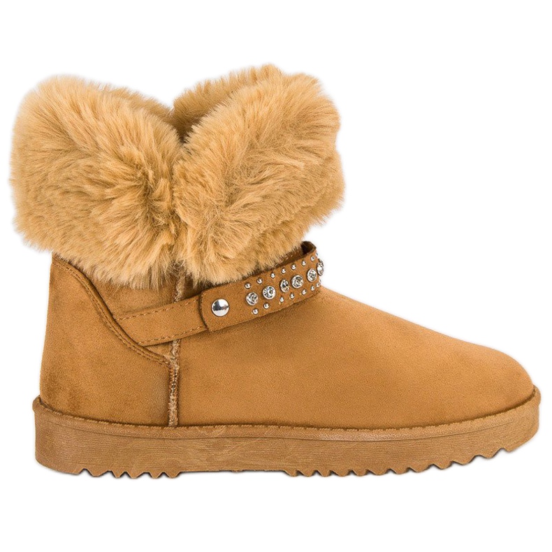 Seastar Mukluki med päls brun