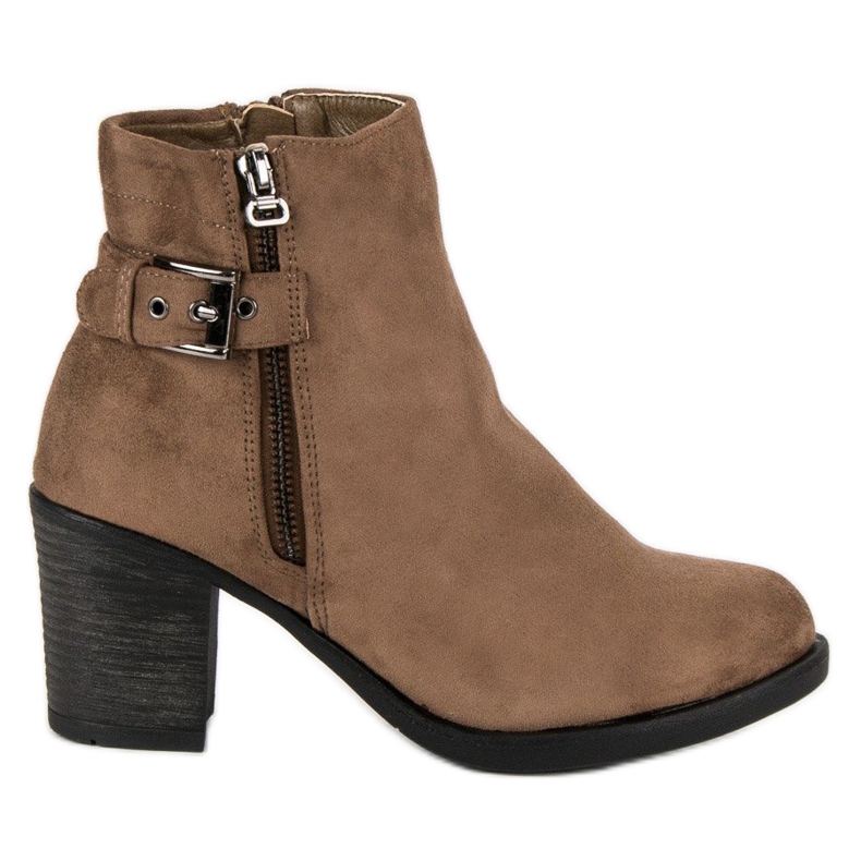 Small Swan Trendiga damskor brun