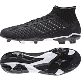 Adidas Predator 18.3 Fg M fotbollsskor svart