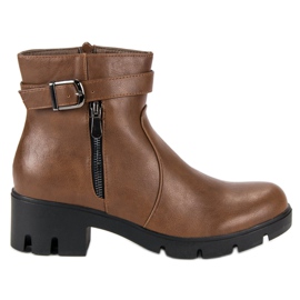 Small Swan Höst bruna stövlar