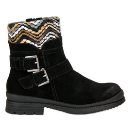 Filippo Ankelstövlar i svart läder