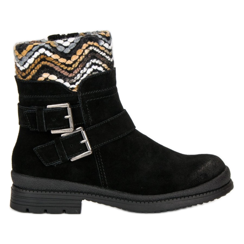 Filippo Ankelstövlar i svart läder