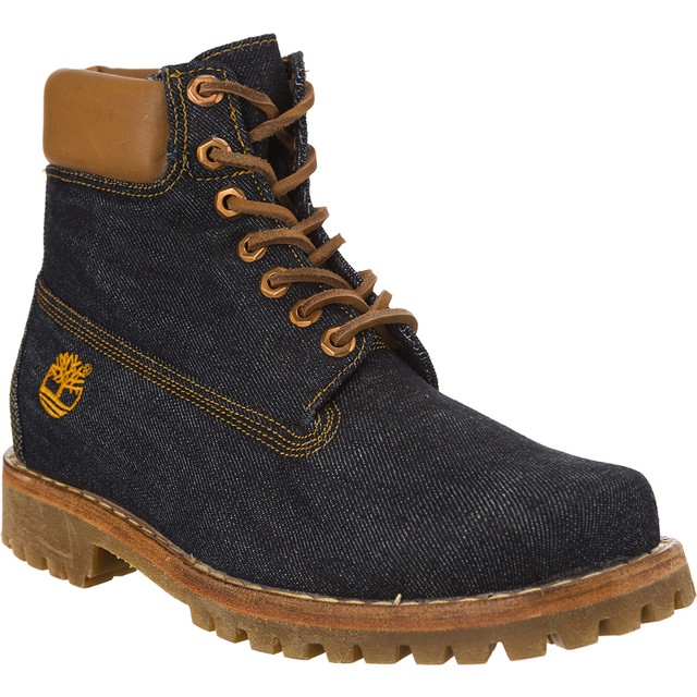 Timberland Heritage 6 In Fabric B3R marinblå