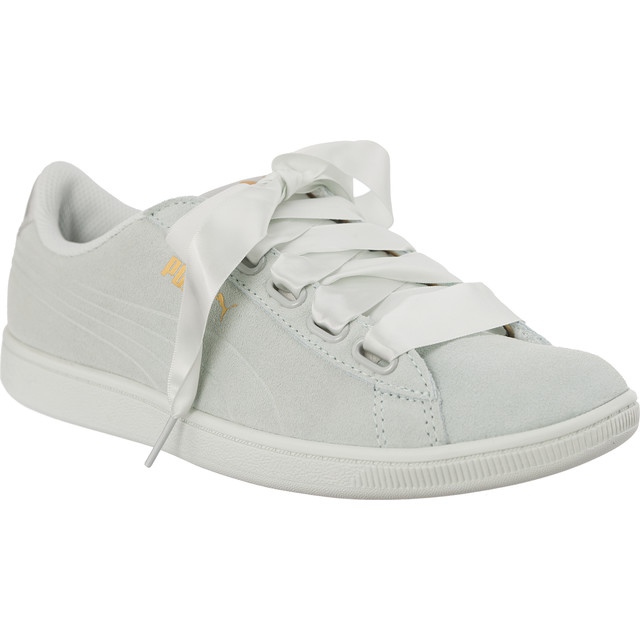 Puma Vikky Ribbon Satin Blå Blomma Blå Blomma