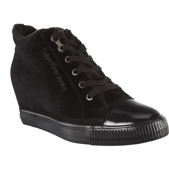 Calvin Klein Jeans Robina Velvet Blk svart