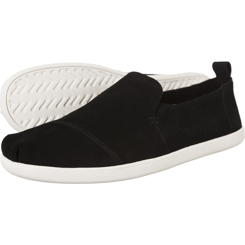 Toms Suede Men Deconstructed Alpargata 9875 svart