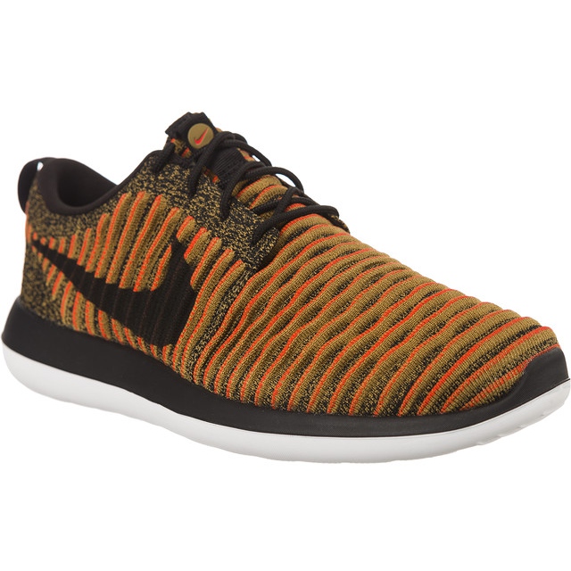 Nike Roshe Two Flyknit 009 orange gul mångfärgad