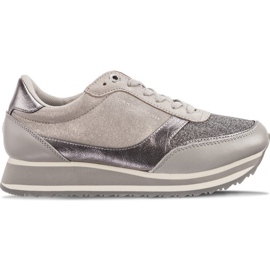 Tommy Hilfiger Metallic Retro Runner 001 Diamond Grey grå