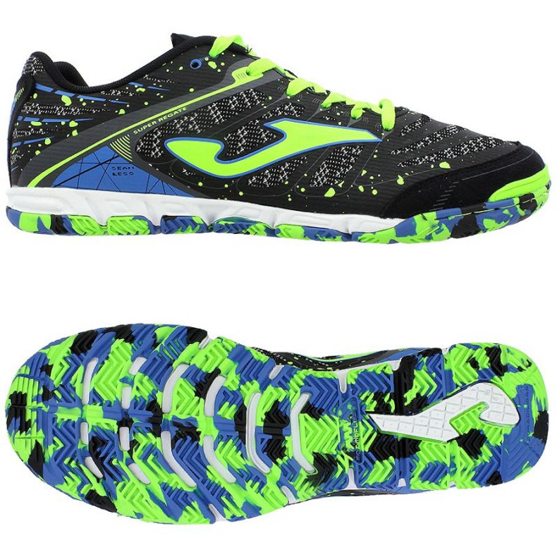 Joma Super Regate 701 Negro Indoor grå