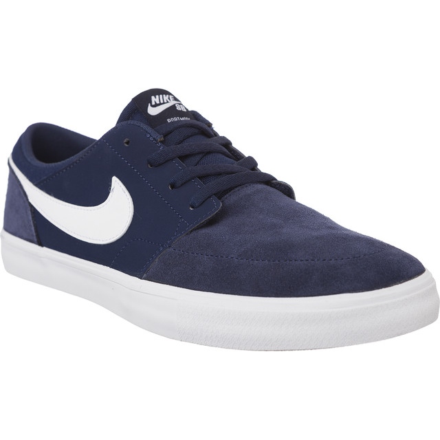 Nike Sb Portmore Ii Ss 410 marinblå