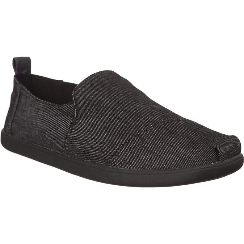 Toms Denim Men Deconstructed Alpargata 9874 svart