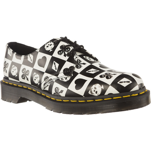 Dr. Martens Dr.martens 1461 Spelkort vit svart