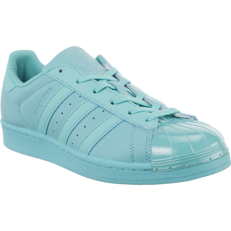 Adidas Superstar Glossy Toe W 529 blå