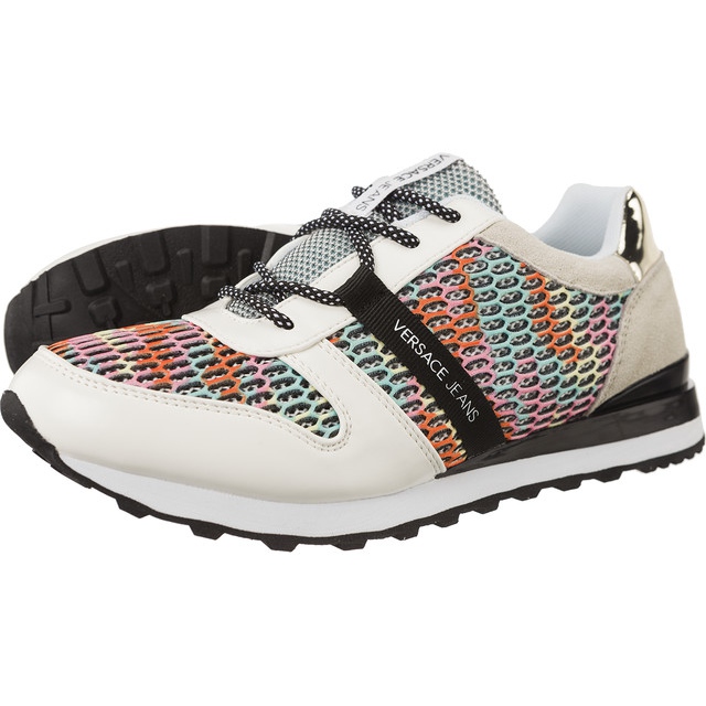 Versace Jeans Sneaker Donna Dis D1 MD7 grå mångfärgad