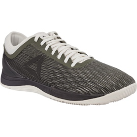 Reebok Crossfit Nano 8 0 Flexweave 030 Hunter Green Coal Krita grå