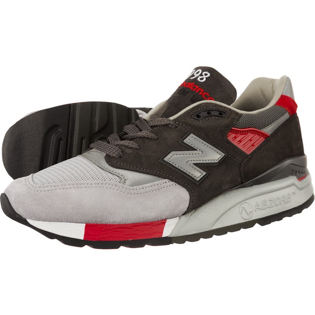 New Balance M998CPL grå röd