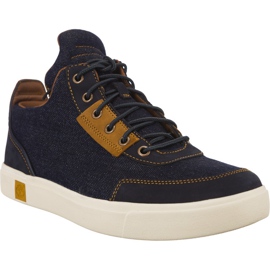 Timberland Amherst Hightopcanv Jhg marinblå