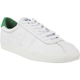 Superga 2843 Comfleau N57 vit grön