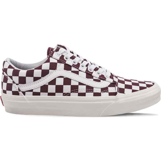 Vans Old Skool U54 Checkerboard Port Royale vit mångfärgad