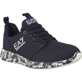 Ea7 Emporio Armani Simple Racer marinblå