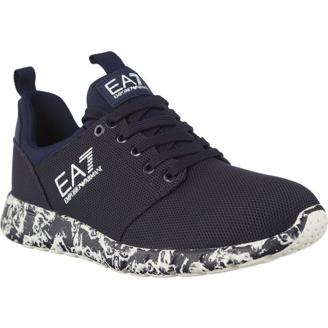 Ea7 Emporio Armani Simple Racer marinblå